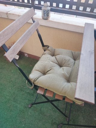 Conjunto Mesa y 2 Sillas de Jardín Ikea