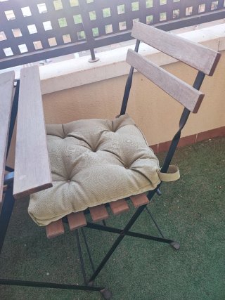 Conjunto Mesa y 2 Sillas de Jardín Ikea