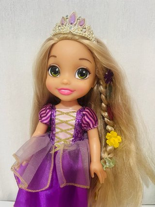Muñeca Rapunzel 35cm Canta