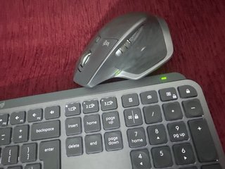 Teclado y Mouse Logitech Gris/Plata