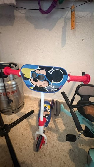 Patinete Infantil Mickey Mouse