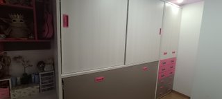 Dormitorio Juvenil con Cama Abatible y colchón