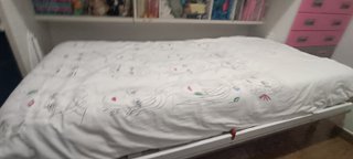 Dormitorio Juvenil con Cama Abatible y colchón