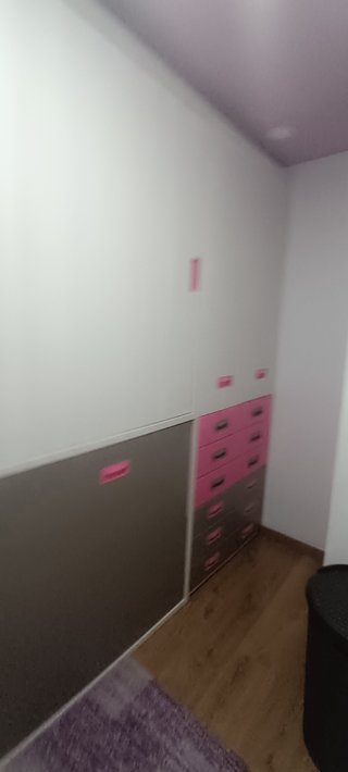 Dormitorio Juvenil con Cama Abatible y colchón