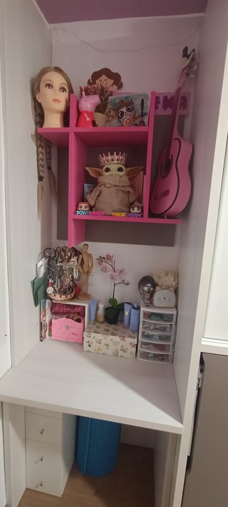 Dormitorio Juvenil con Cama Abatible y colchón
