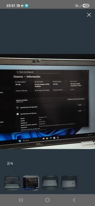 Portátil Dell Latitude 5530 Gris