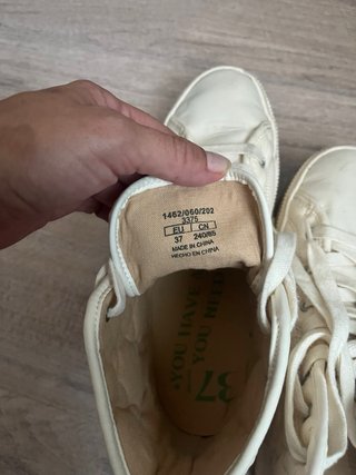 Zapatillas Bershka acolchadas talla 37