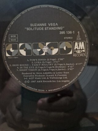 Vinilo Suzanne Vega - Solitude Standing