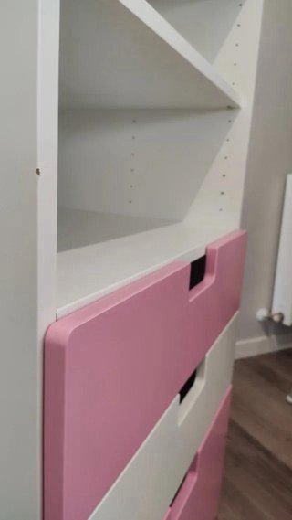 Armario STUVA Ikea (Rosa/Blanco)