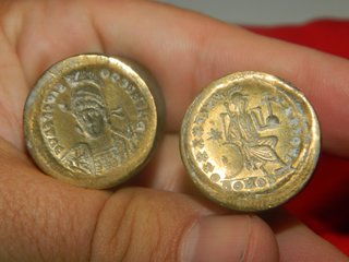 Cuño para Monedas Sólidos Bizantinos Focas