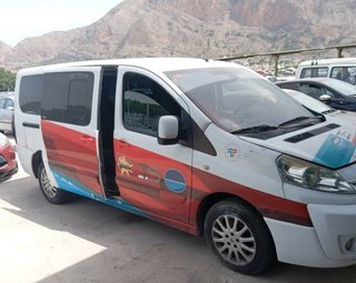 Paragolpes trasero citroen 410576 jumpy hdi 120