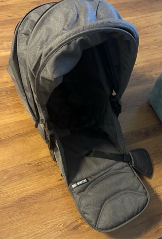 Hamaca para Bebé Gris baby monster easy twin 4