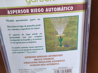 Aspersor de Riego con forma de FLOR