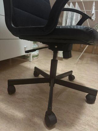 Silla de escritorio negra