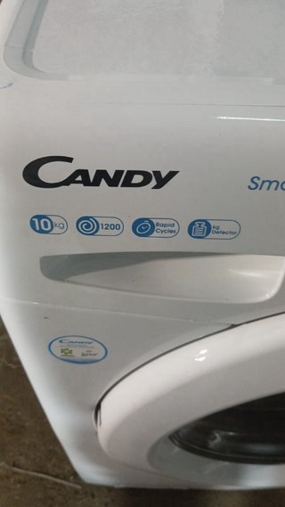 Lavadora Candy Smart Blanca