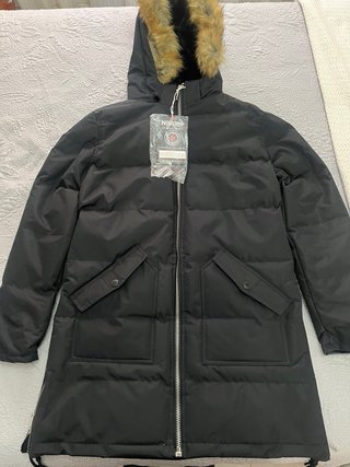 Abrigo Negro Norway Talla XL