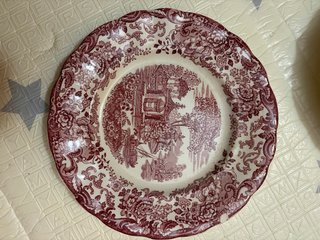 6 Platos Llanos La Cartuja Pickman