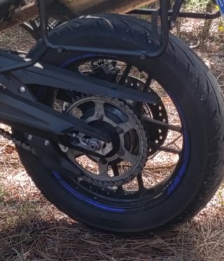 Llanta Trasera Triumph Tiger 800 2017