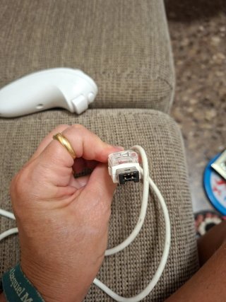 Mando nunchuk de Nintendo para wii