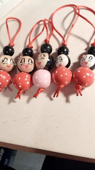 Pendientes Morados y Plateados