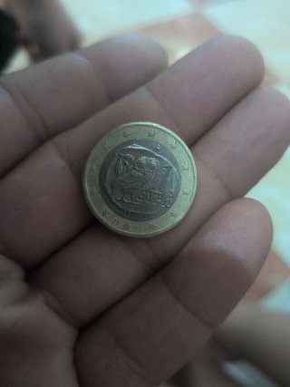 Moneda de 1 Euro Griego