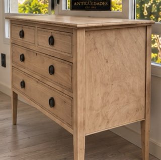 Cómoda Luis XVI Francia Madera Antigua