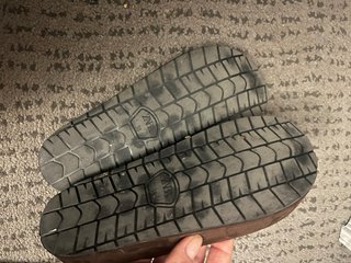 Sandalias/chanclas de ante plataforma, 38