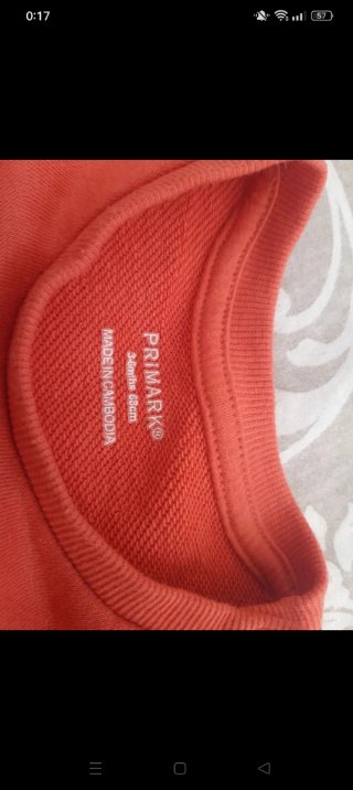 Conjunto unisex 3-6 meses