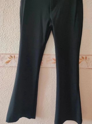 Pantalón de campana Lumina negro
