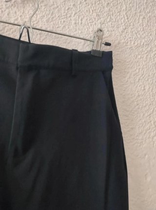 Pantalón de campana Lumina negro