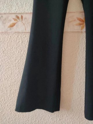 Pantalón de campana Lumina negro