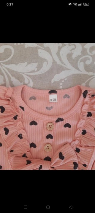 Conjunto niña 0-3 meses