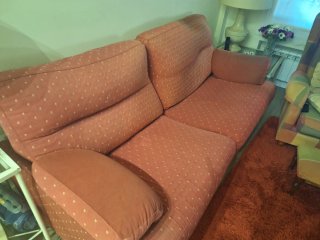 Sofá Cama Rosa