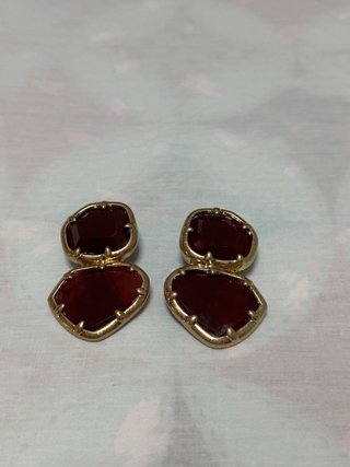 Pendientes Parfois Morados y Dorados