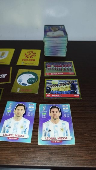 Lote de +200 Cromos Mundial Qatar 2022