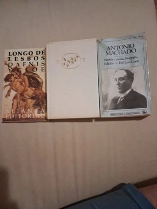 Dafnis y Cloe, Rimas y Leyendas y Antonio Machado.