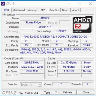 2 Placas Base Lenovo 364F AMD E2