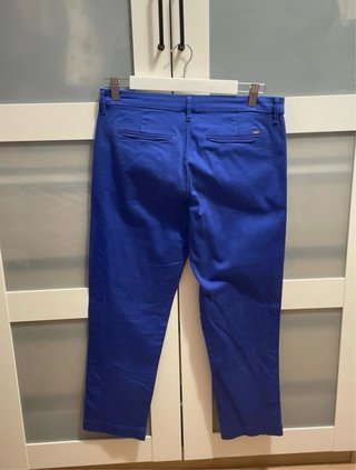 Pantalones tobilleros Morgan azules