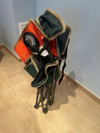 Tienda campaña Quechua 2 Seconds + silla camping