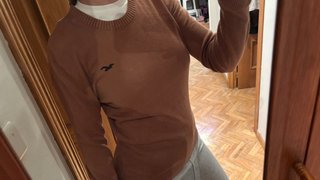 Jersey Hollister Marrón