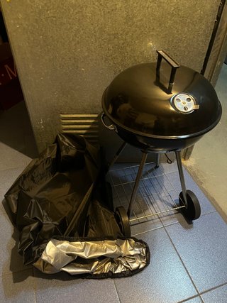 Barbacoa con Funda Protectora