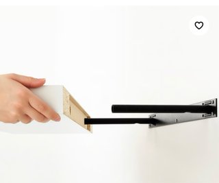 Estantería de pared IKEA blanca