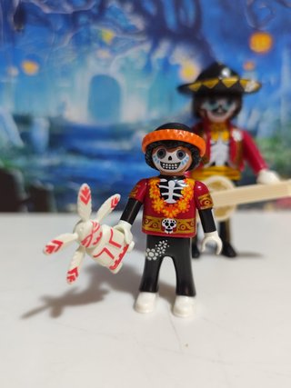 Playmobil Catrina y Catrinín Halloween
