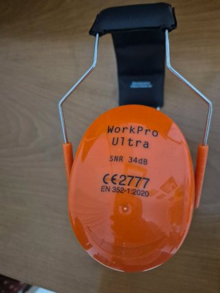 Cascos Protección Auditiva WorkPro Ultra SNR 34dB