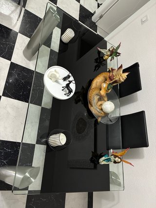 Conjunto Mesa Comedor y 4 Sillas