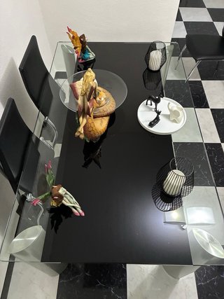 Conjunto Mesa Comedor y 4 Sillas