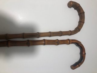 Set de 2 Bastones de Bambú