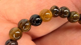 Pulsera Ojo de Tigre 4mm Natural