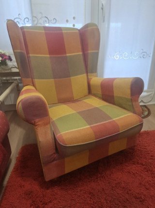 Sillón Orejero Multicolor
