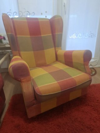 Sillón Orejero Multicolor